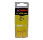 AGS 5/8^ Copper ODP Gasket 2pc carded